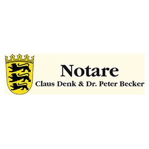 Logo von Notare Claus Denk & Dr. Peter Becker