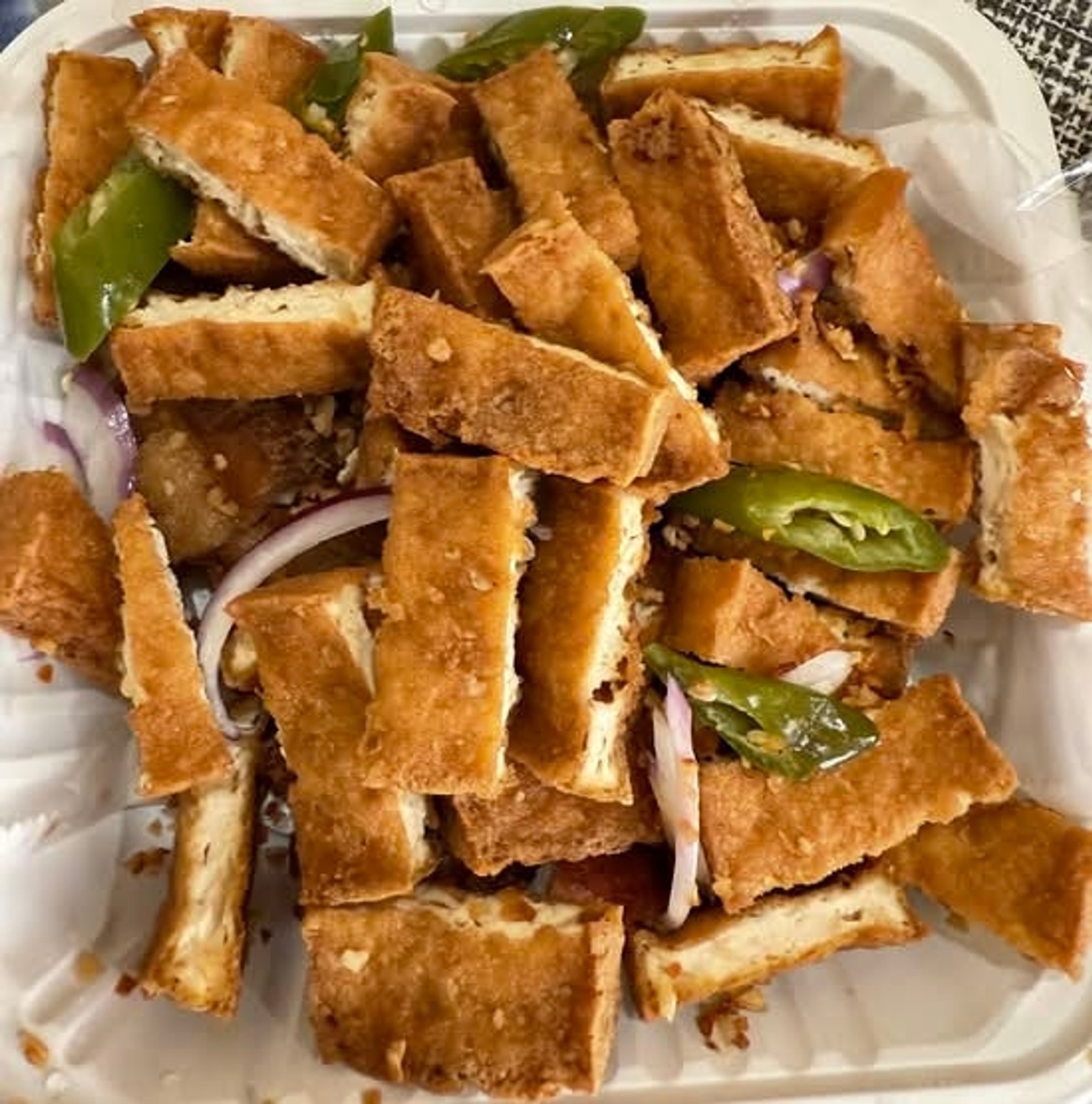 Crispy Tokwa Baboy (Serves 2 to 3 People)