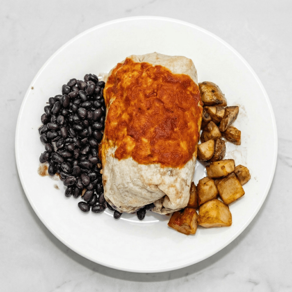 Bacon Avocado Breakfast Burrito