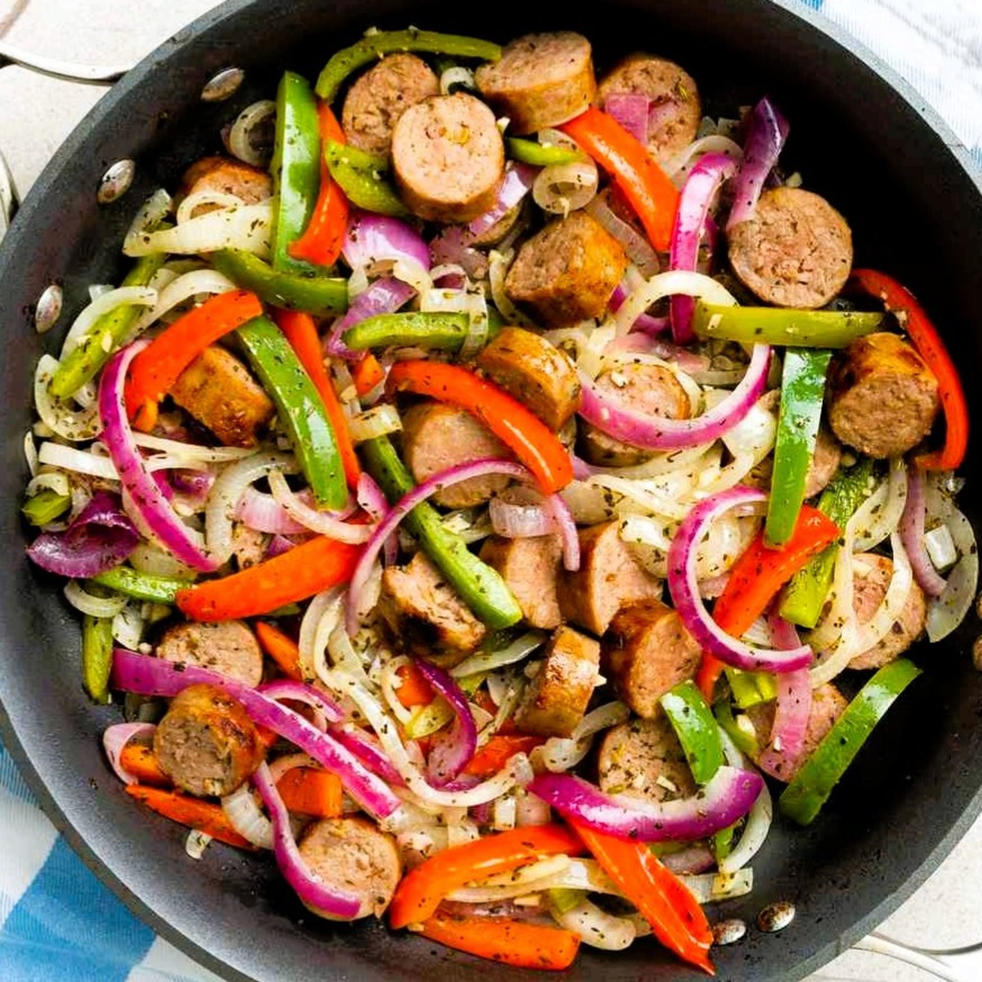 Italian Sausage Peppers Onions