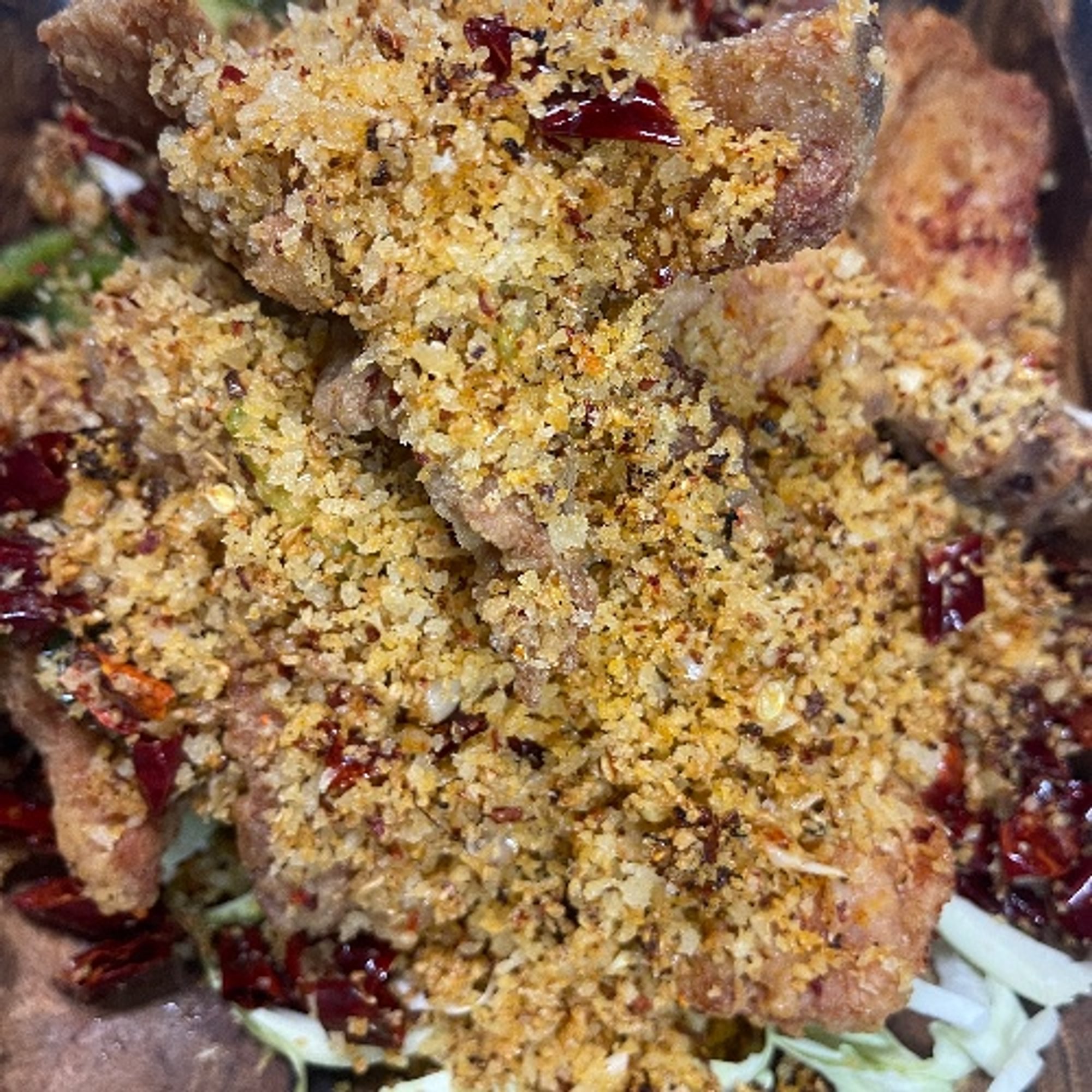 椒盐猪扒 Fried Pork Chop with Salty Pepper