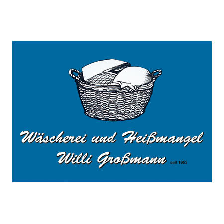 Logo von Wäscherei und Heißmangel Willi Großmann
