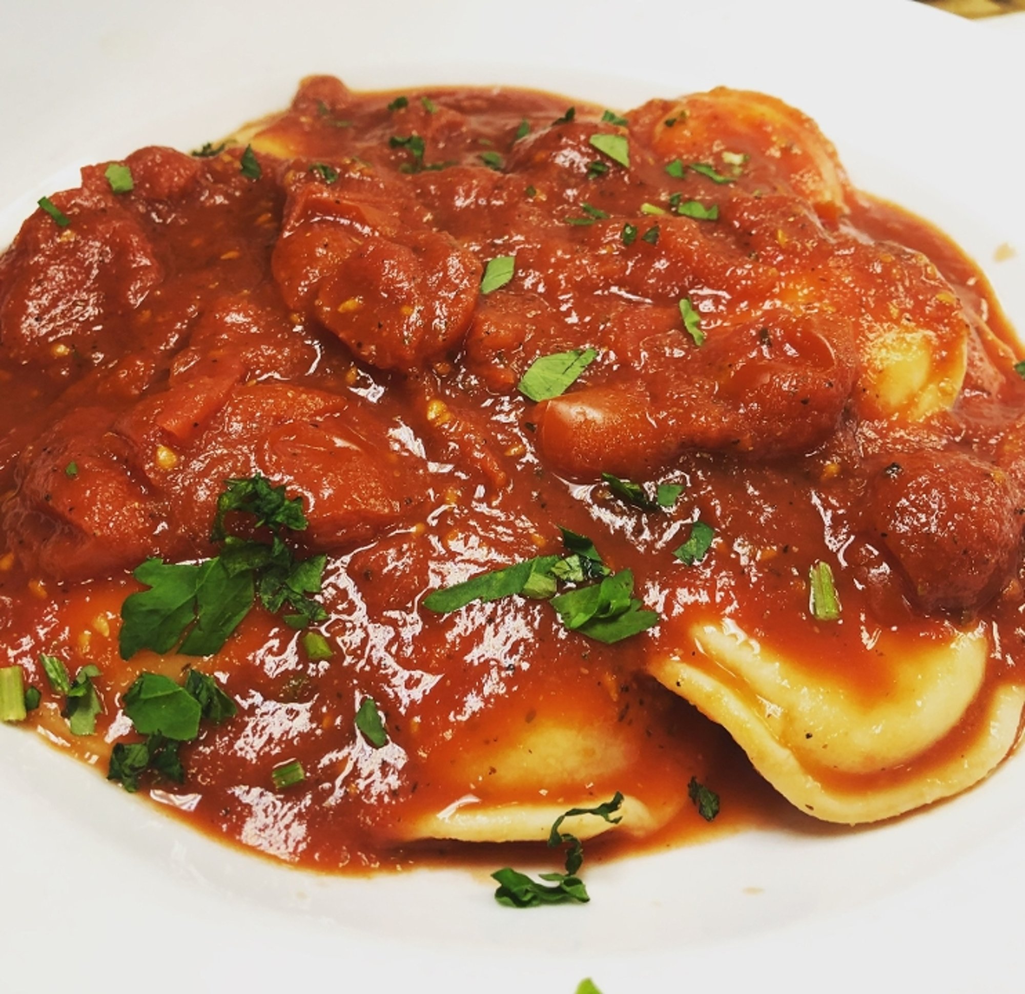Ravioli Marinara