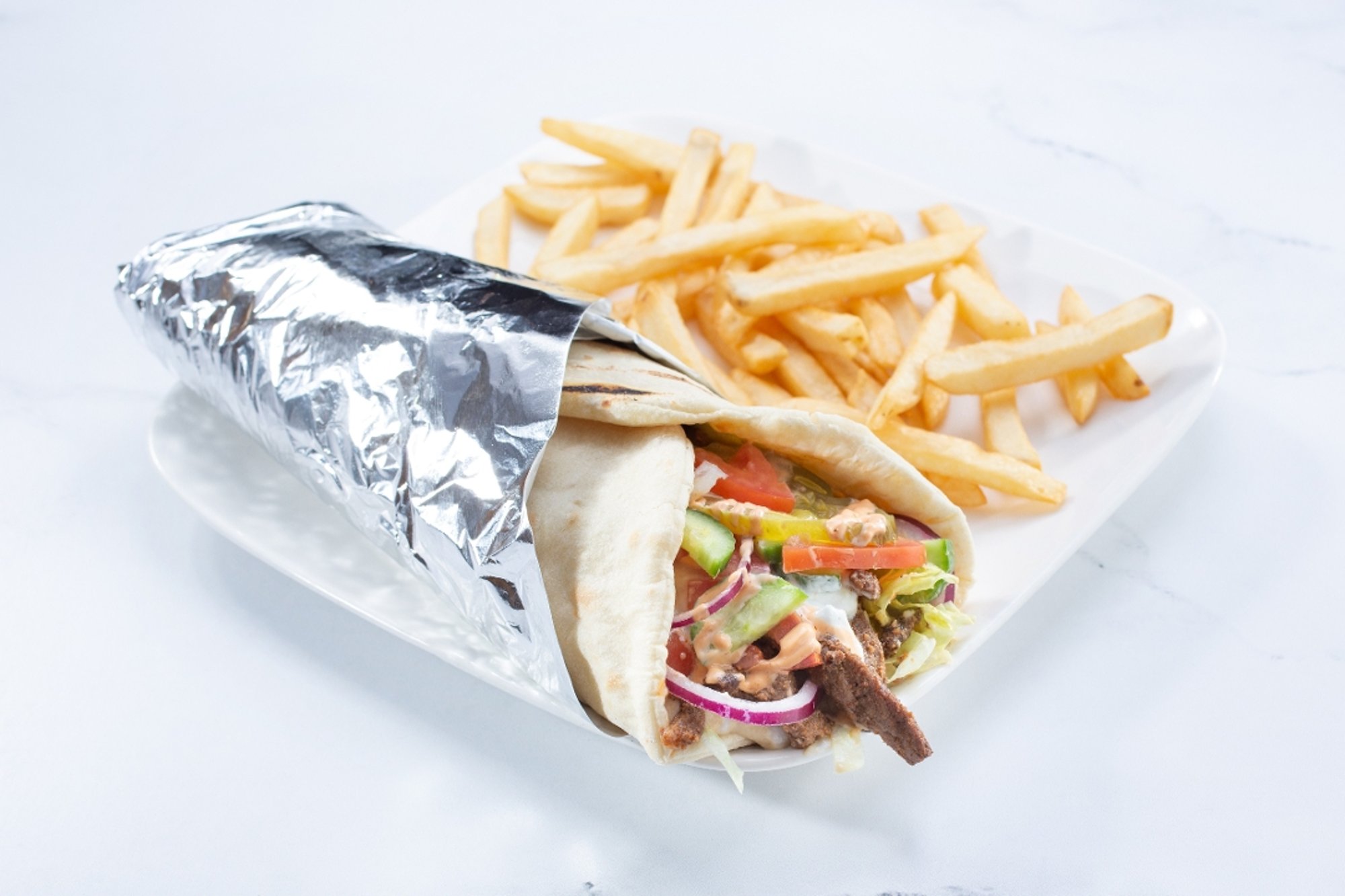 Beef Shawarma Wrap
