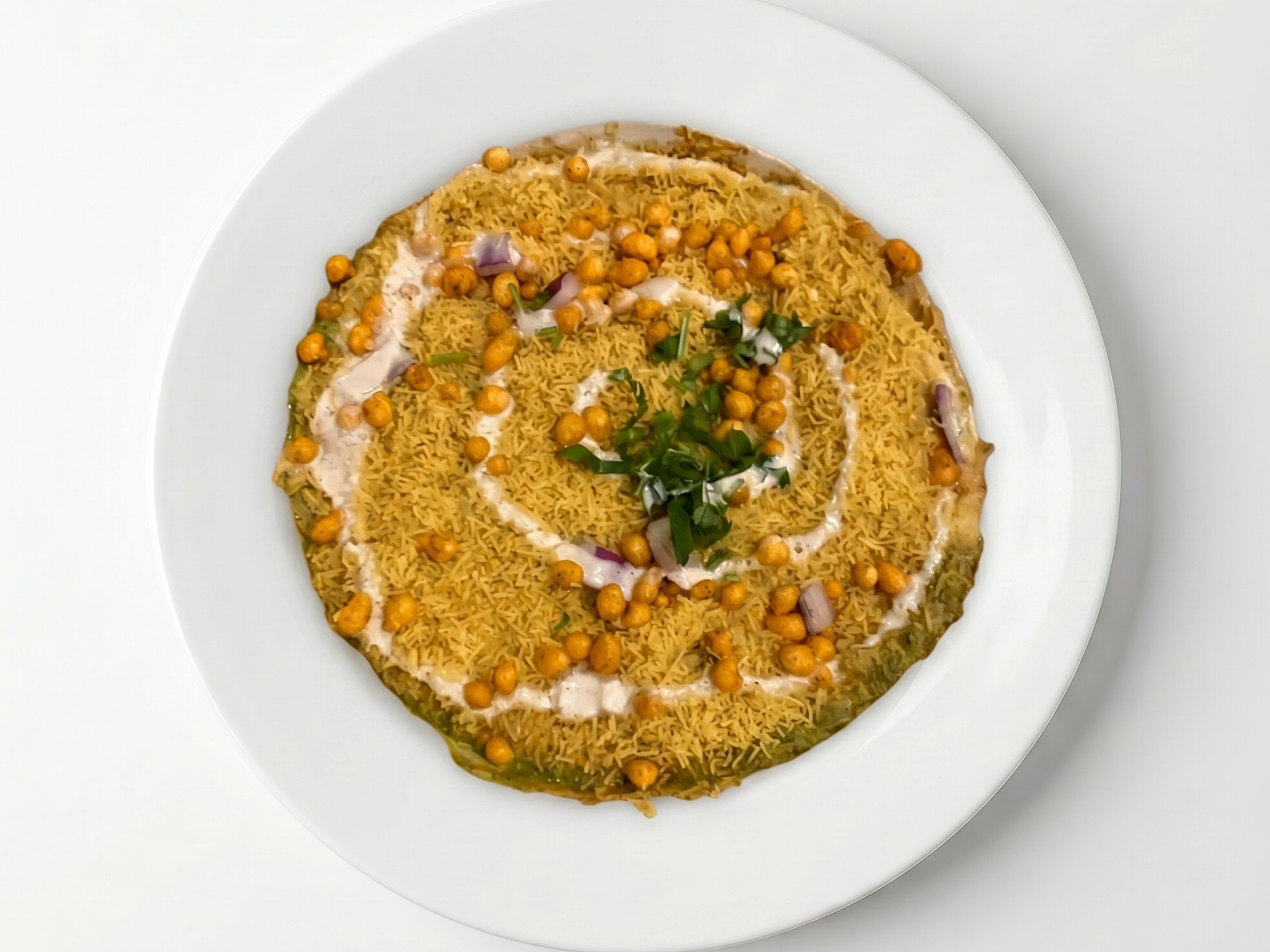 Samosa Ragda Chaat