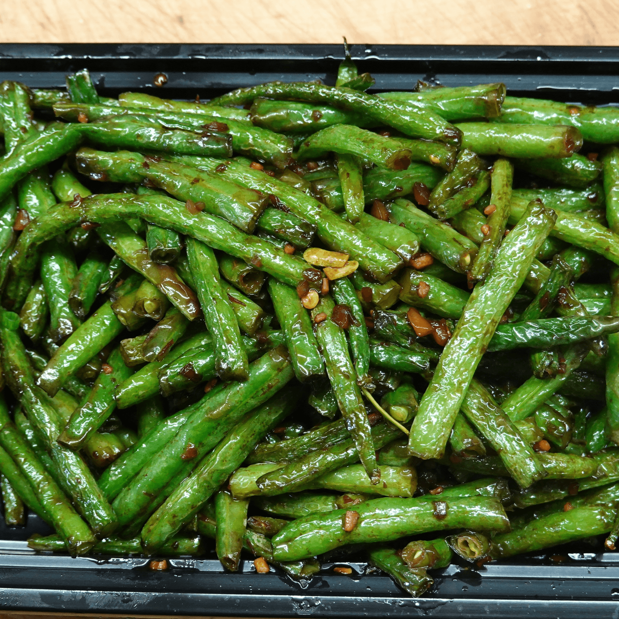 Stir-Fry Spicy String Beans