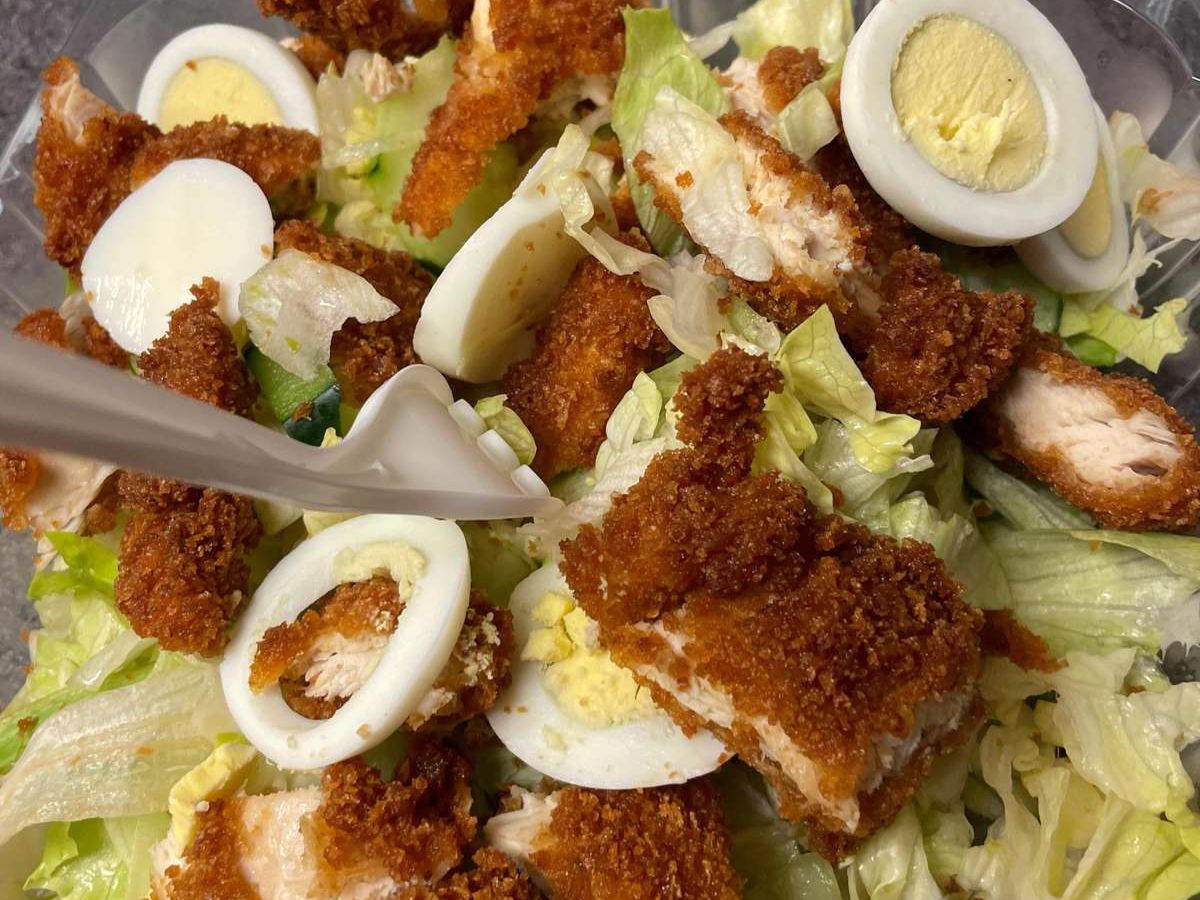 Crispy Chicken Salad