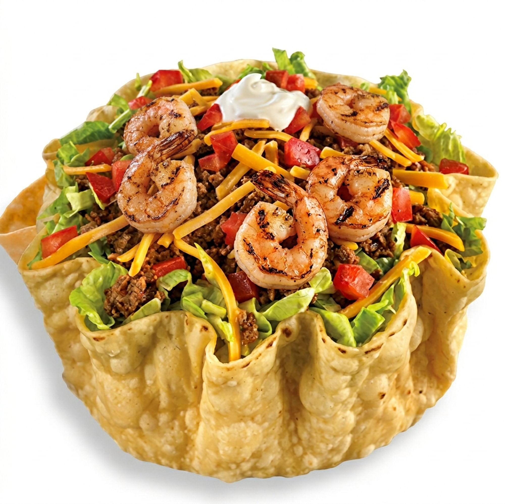 Taco Shrimp Salad