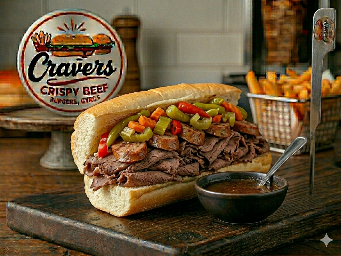 Combo Italian Beef Sandwich