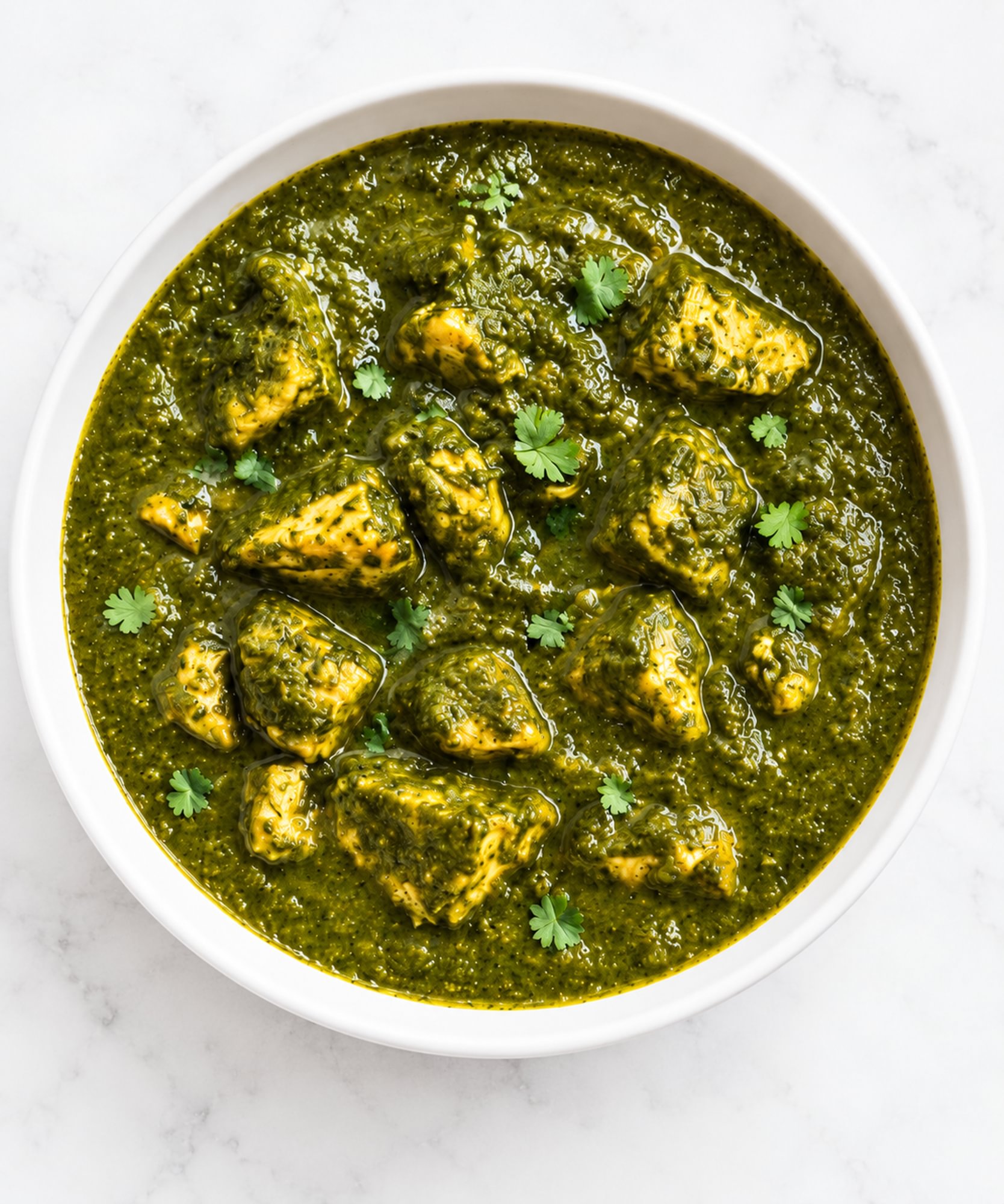 SAAG CHICKEN