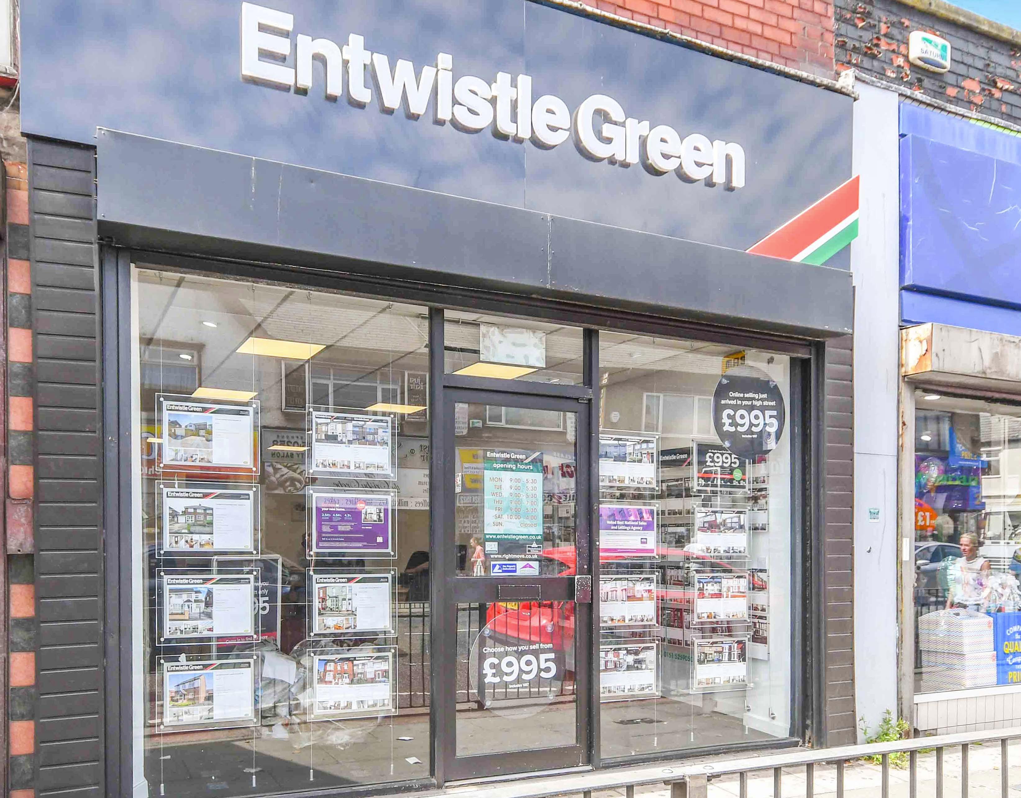 Entwistle Green Estate Agents in Liverpool L9 4RF