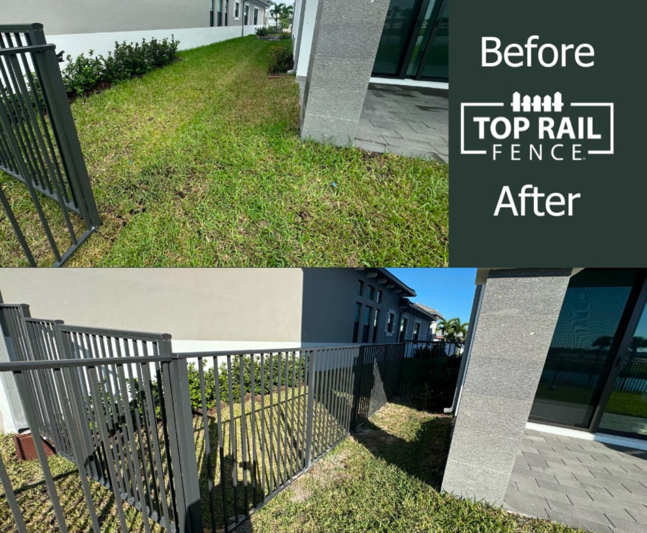 Top Rail Fence Pompano Beach Image