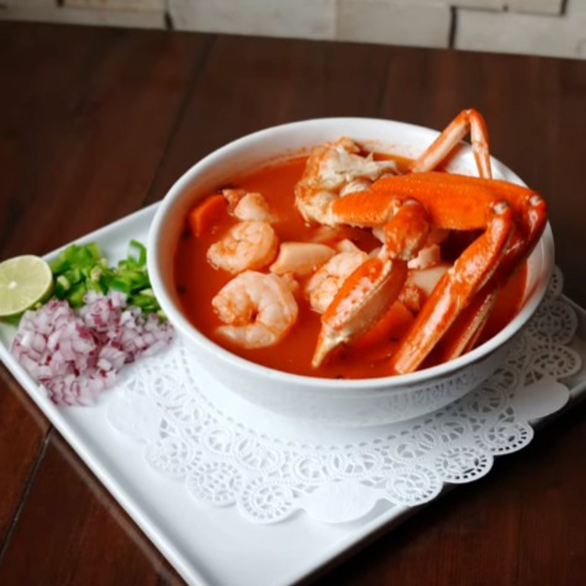 Caldo de Mariscos