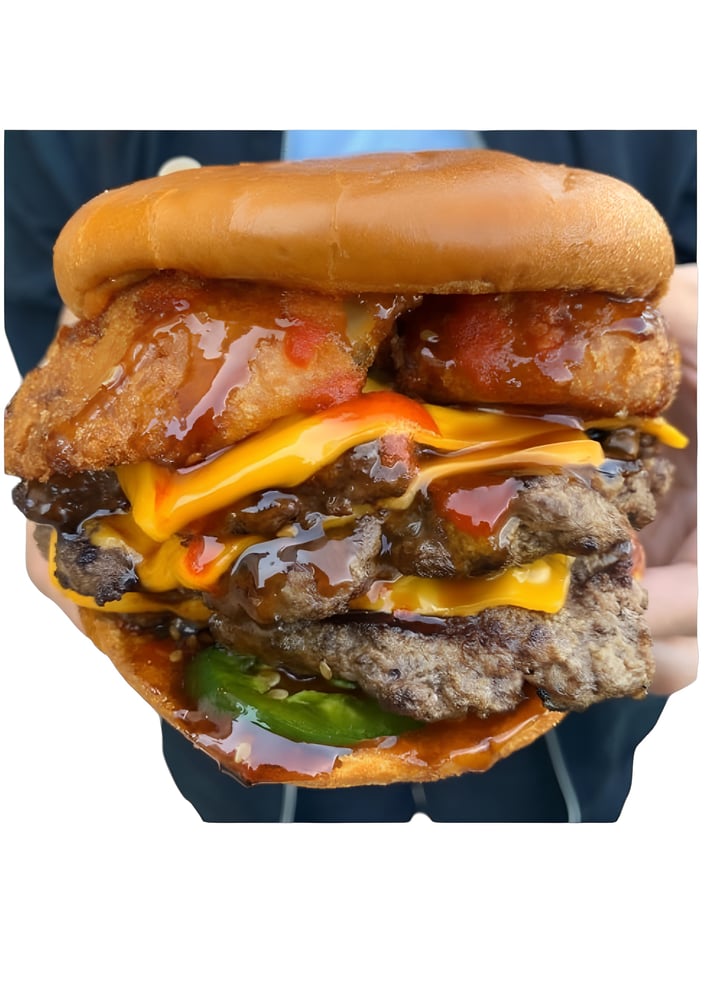 SPICY BBQ BURGER (Single Burger)