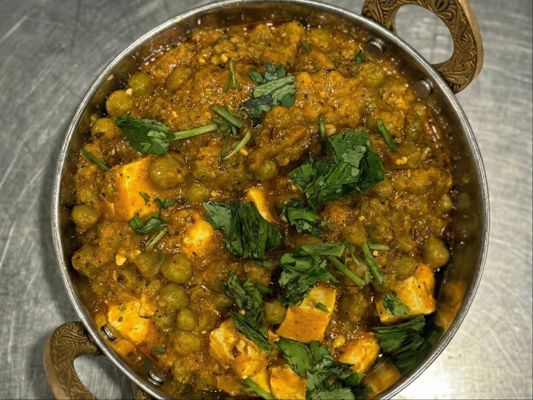 Muttar Paneer