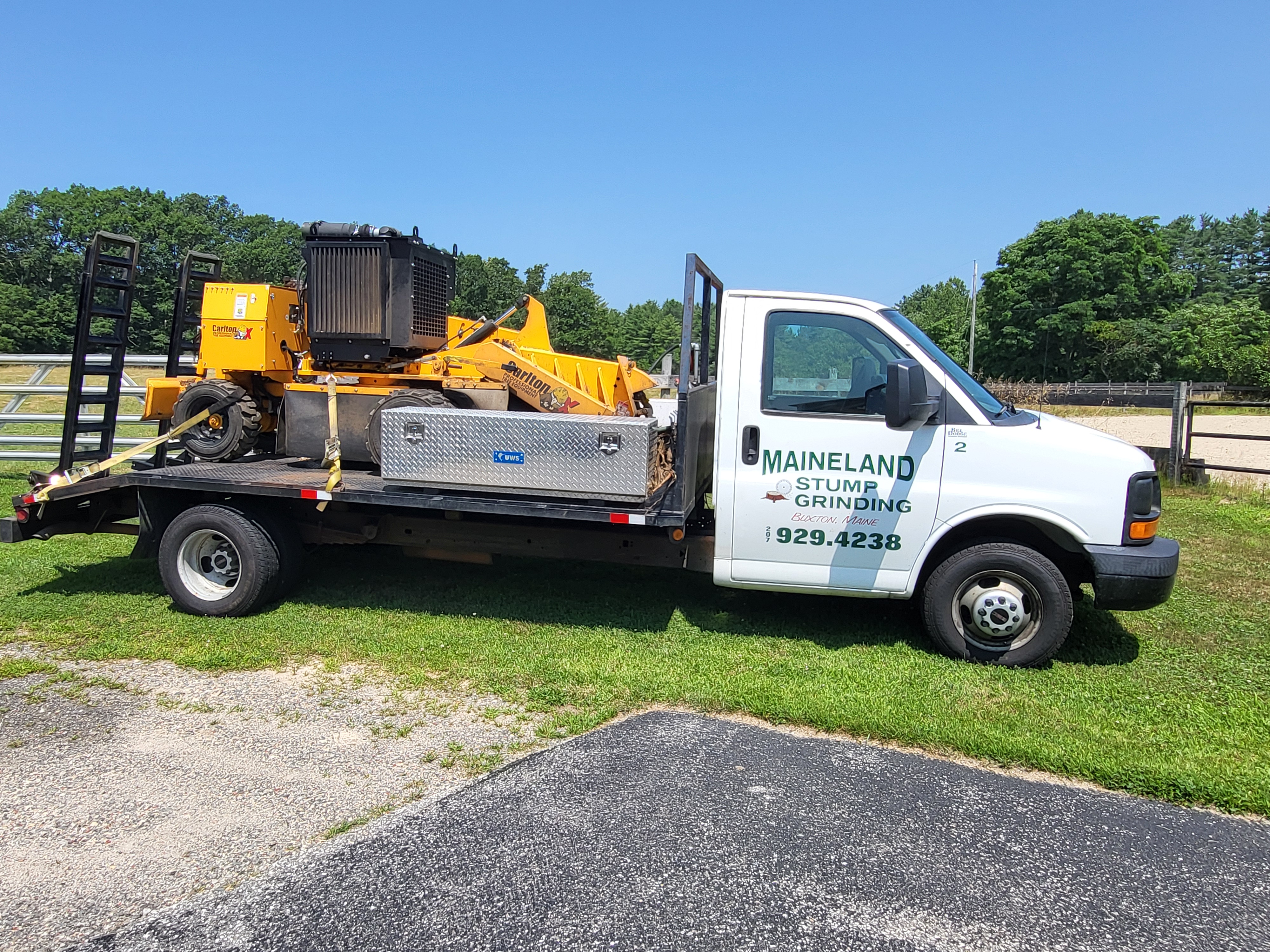 Maineland Stump Grinding Image