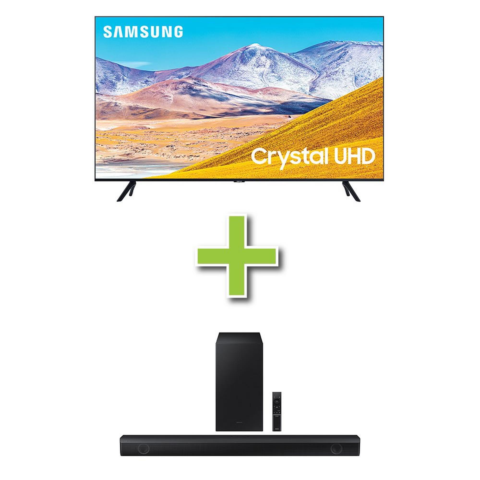 65" Samsung 4K Ultra HD Smart TV & Samsung Soundbar