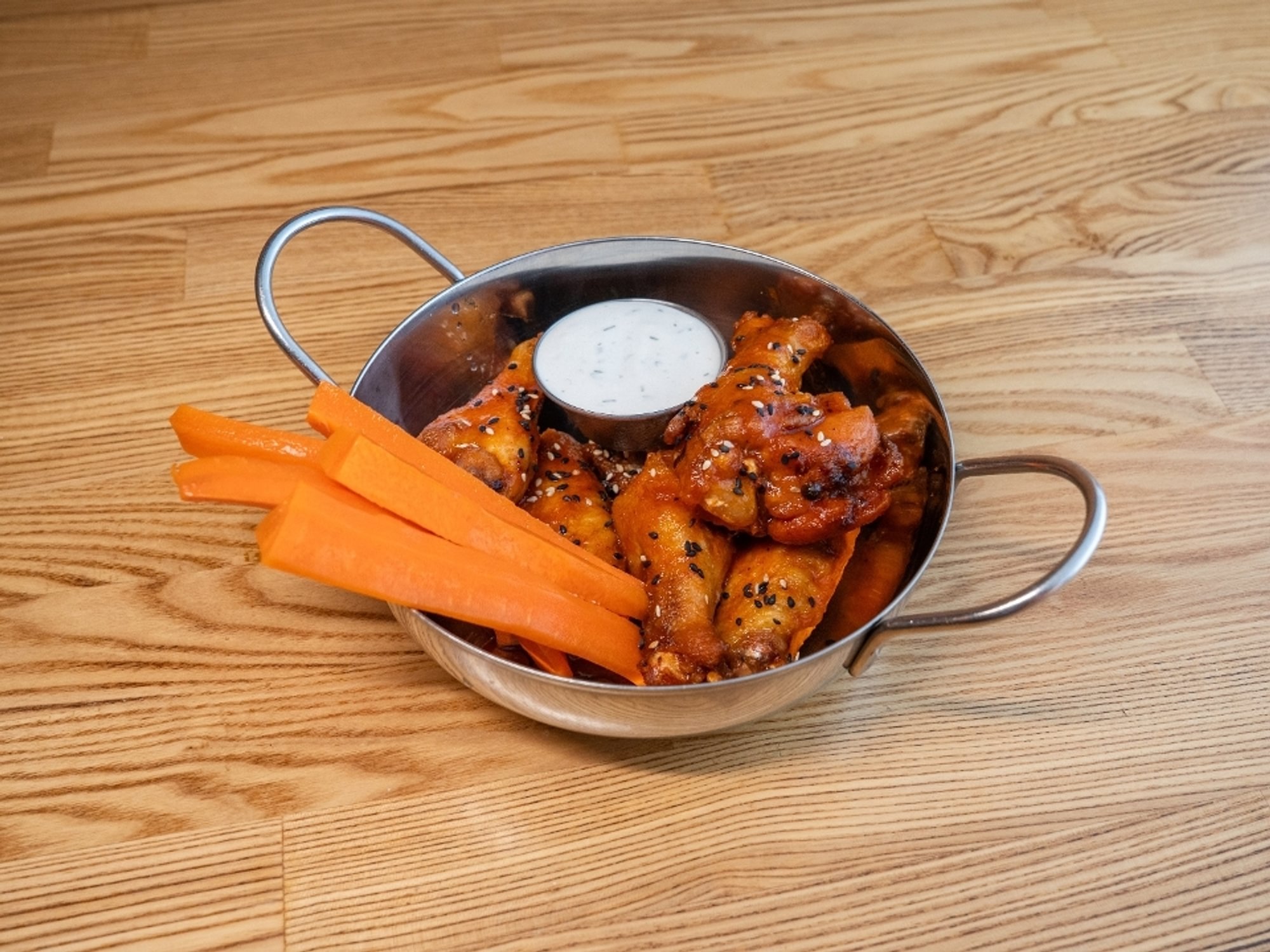 Sriracha Agave Wings