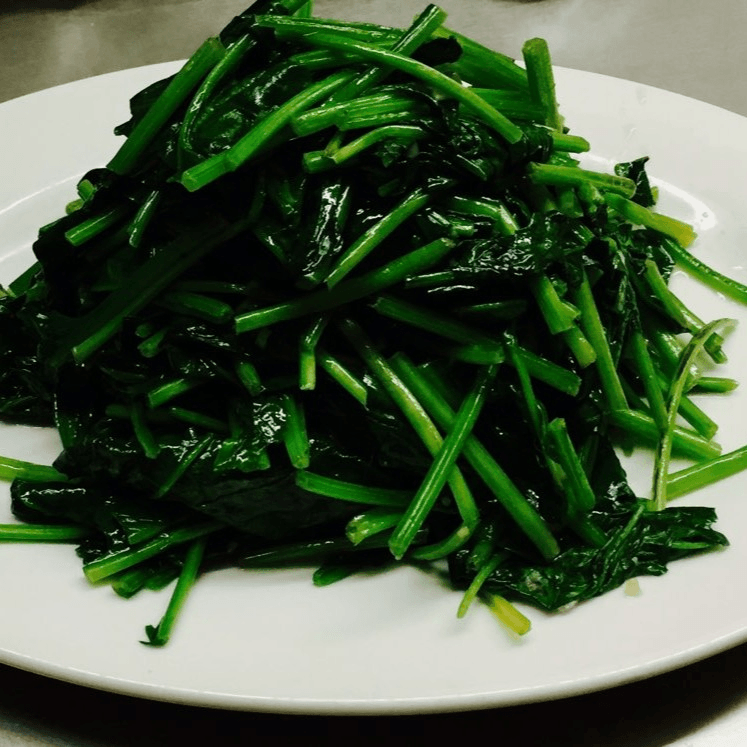 Fresh Spinach and Garlic
