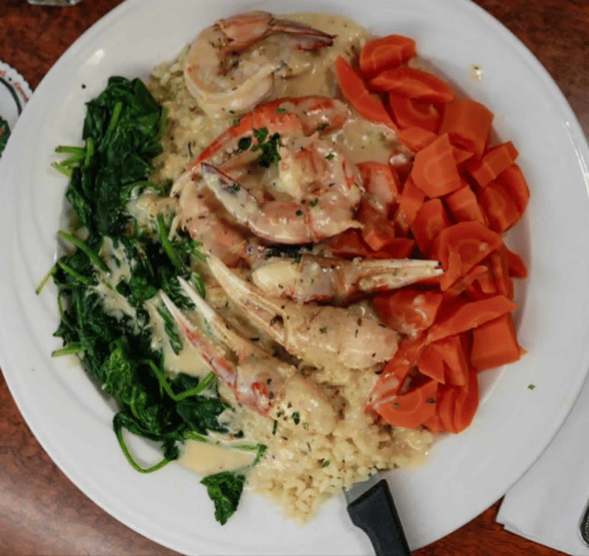 Broiled Jumbo Shrimp Scampi
