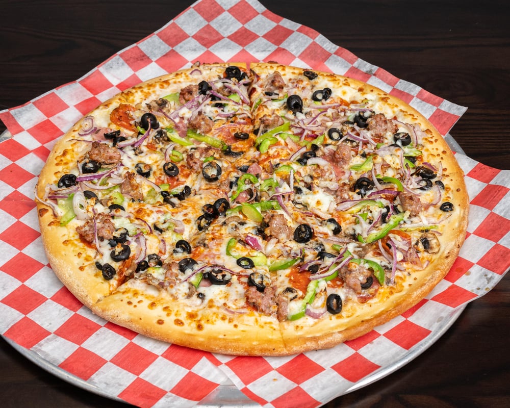 Medium 14" Garlex Classic Combo Pizza