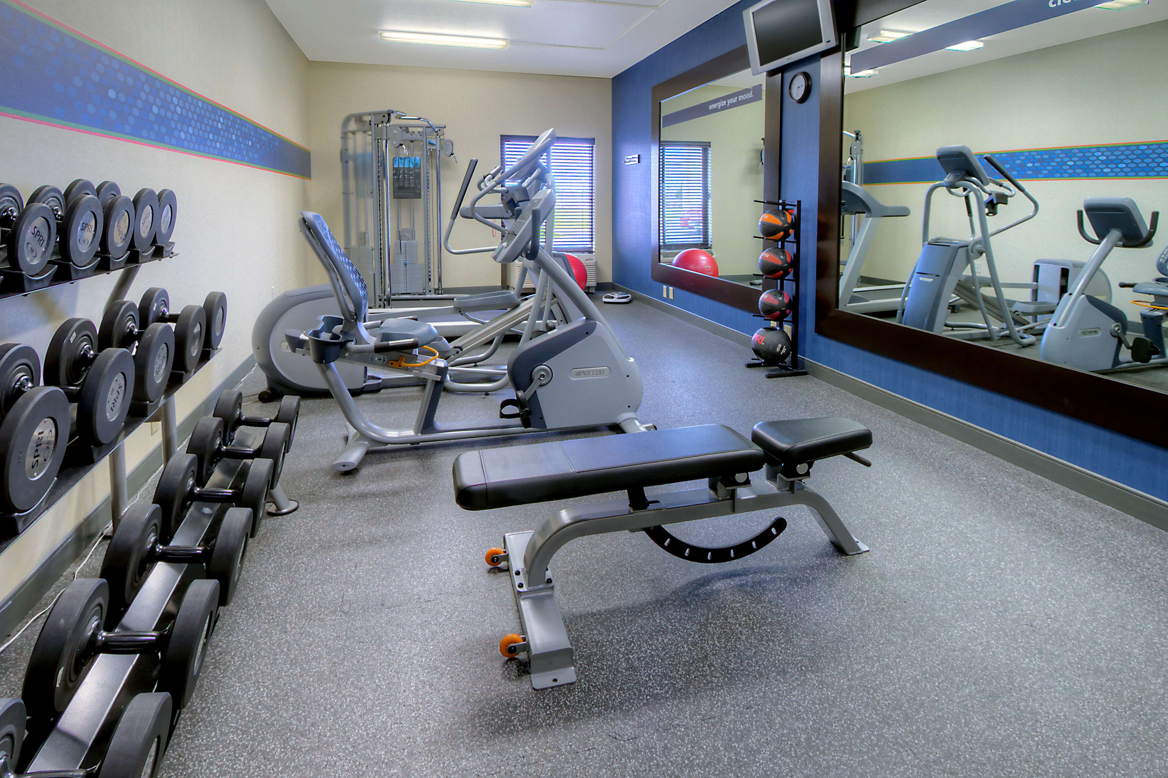 Health club  fitness center  gym