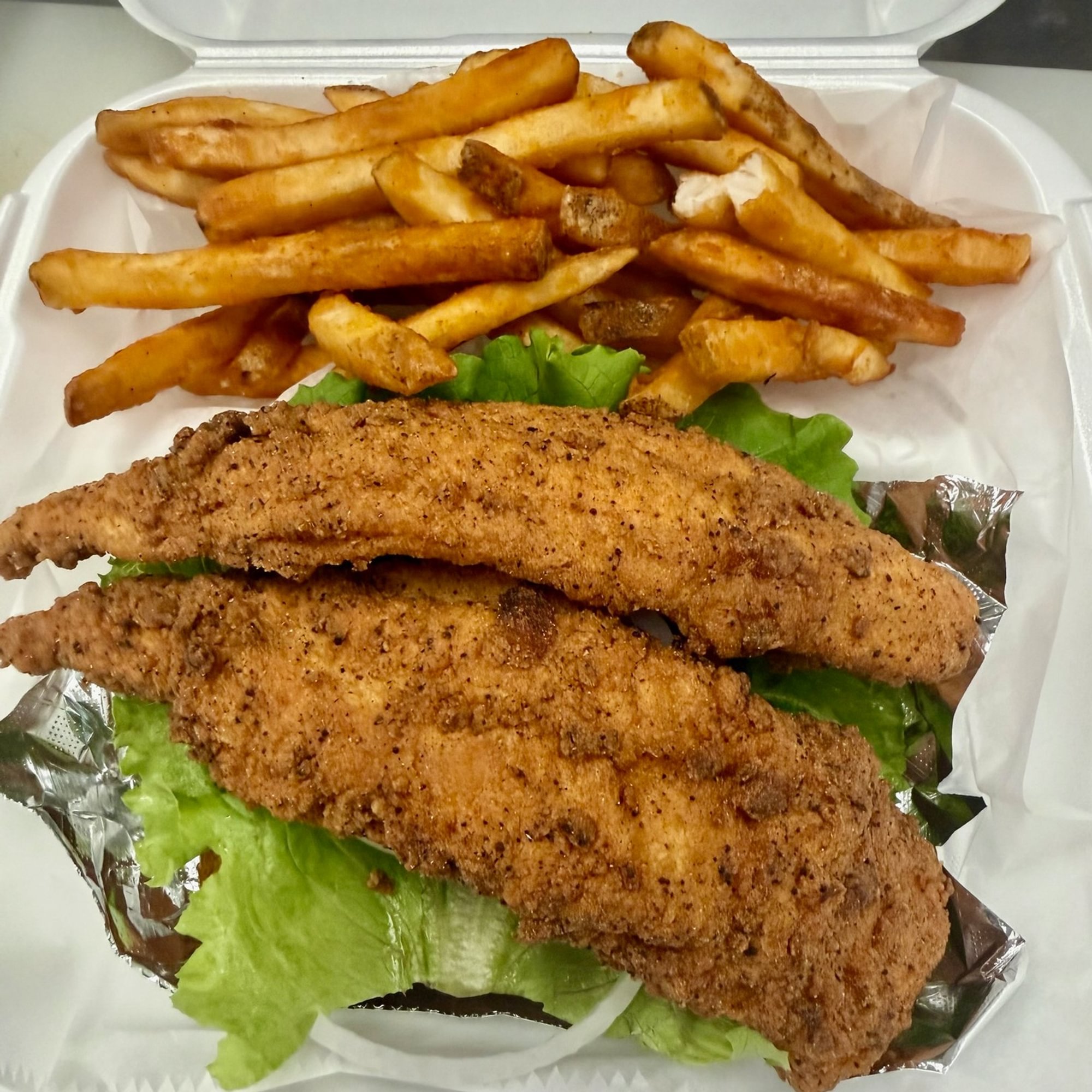Catfish Sandwich Combo