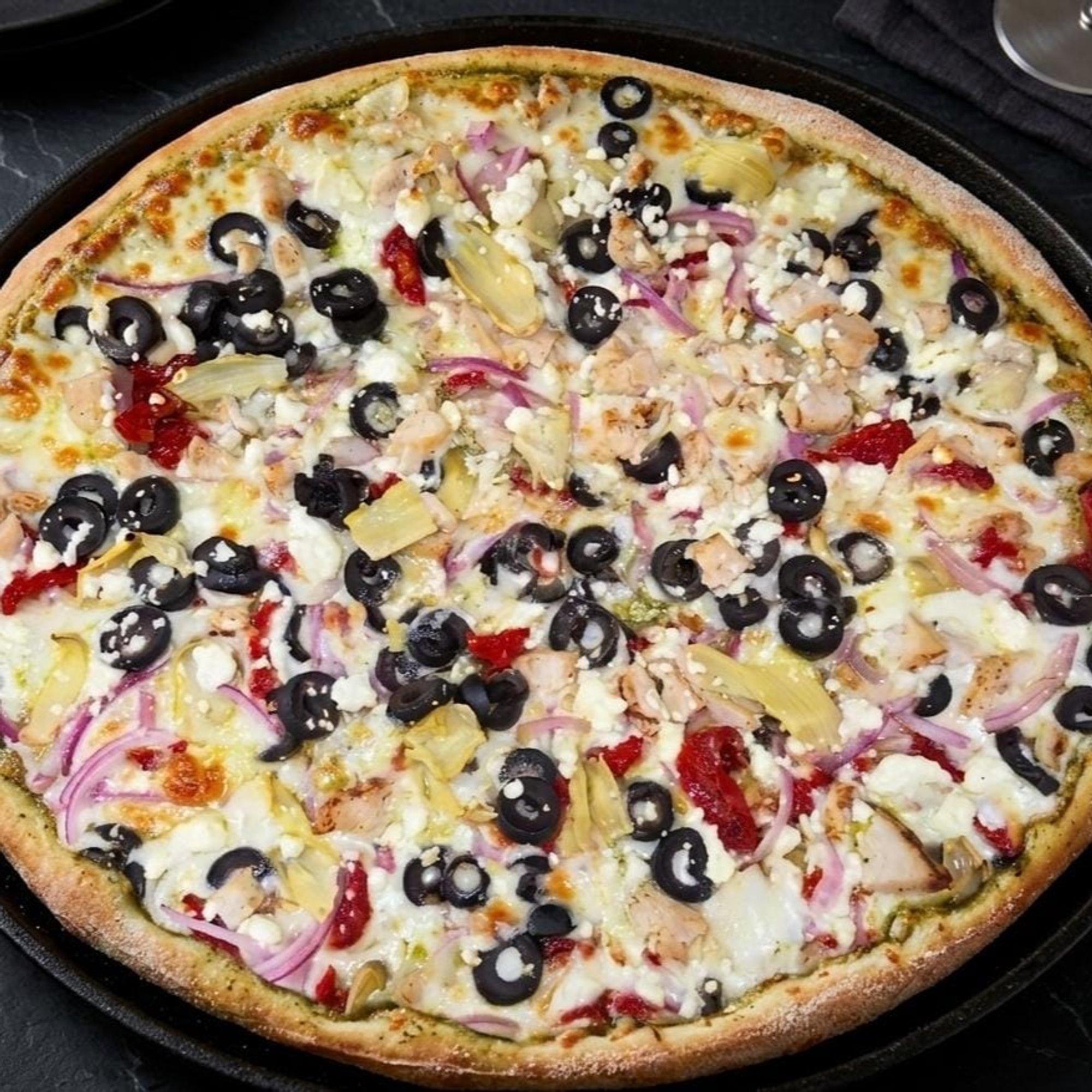 Greek Style Pizza