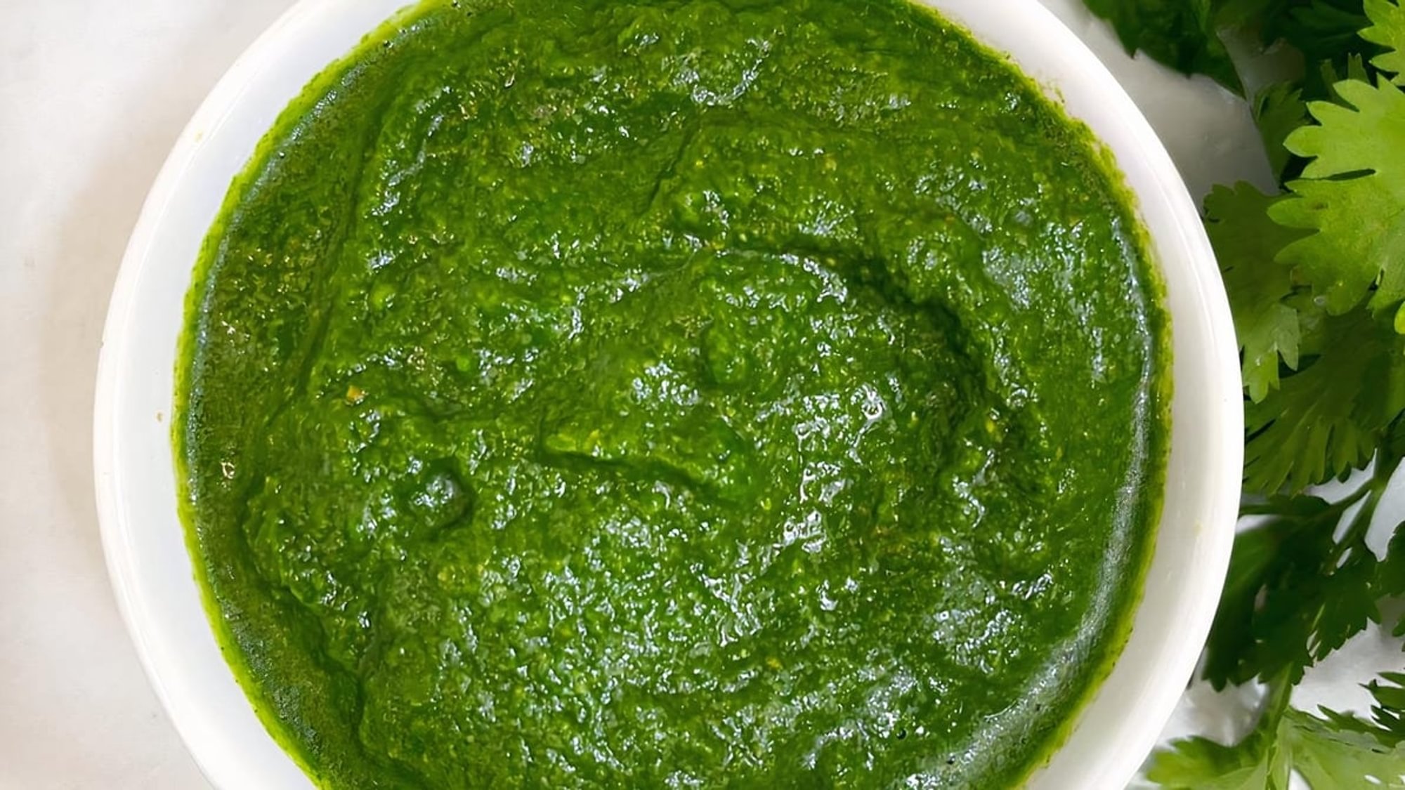 Spicy Green Chutney