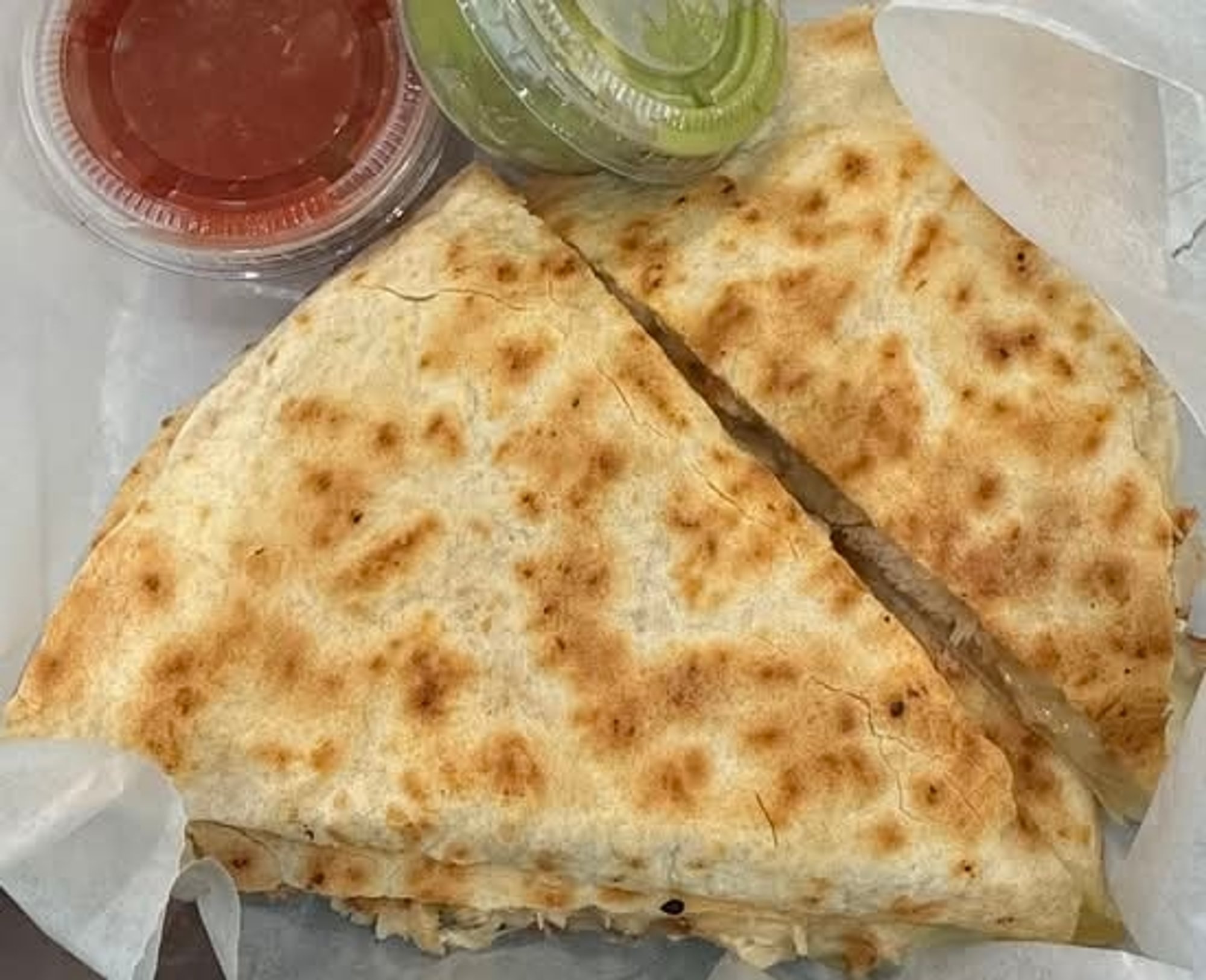 GRILLED CHICKEN QUESADILLA