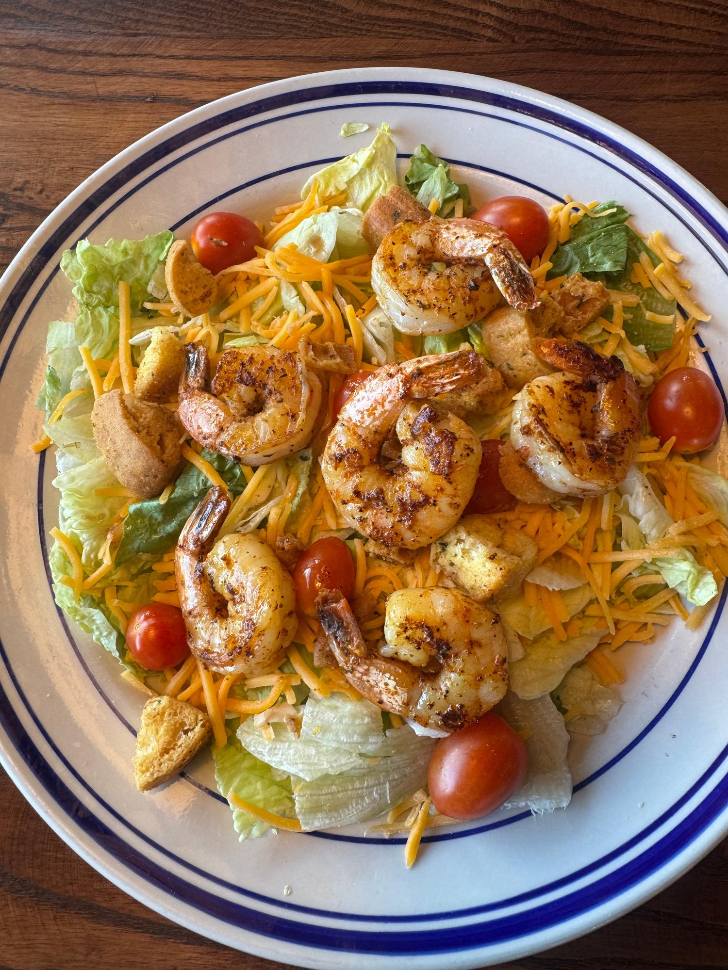 Blackened Shrimp Salad