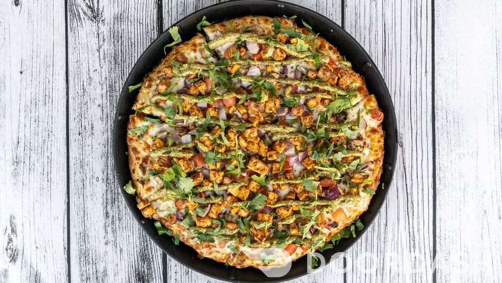 Lemon Pepper Paneer Pizza