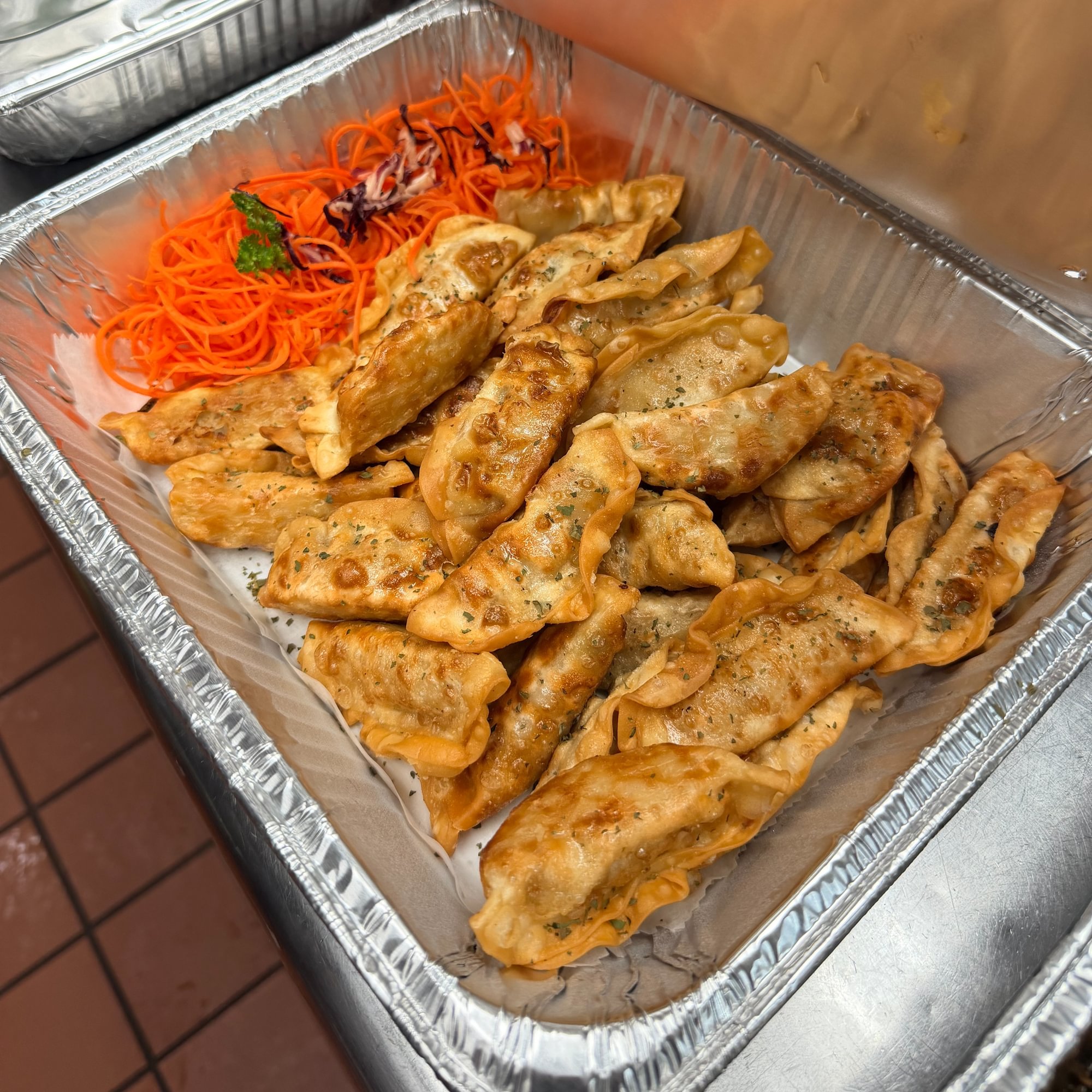 Tray - Veggie Gyoza