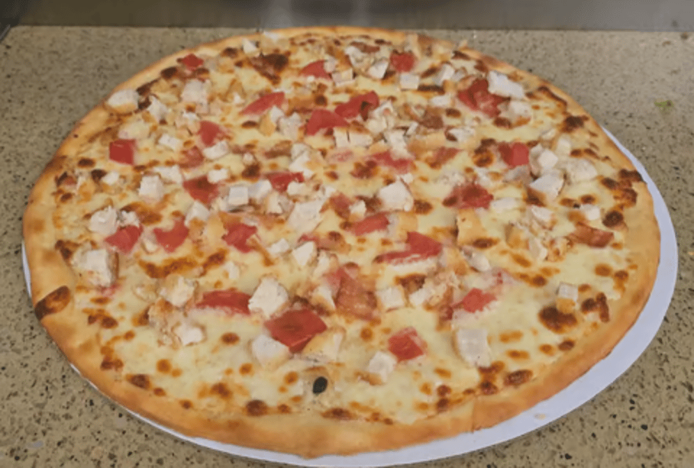 Chicken Bacon Ranch Pizza