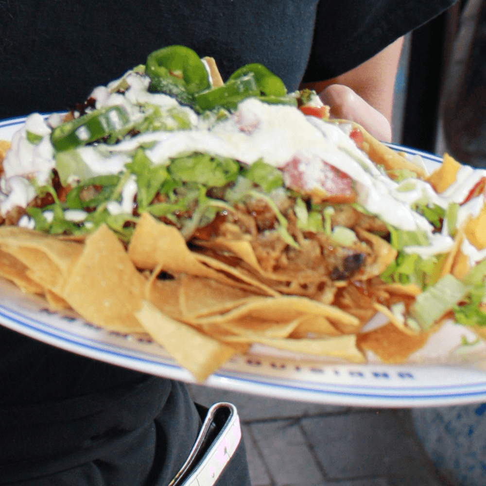 Nachos w. Chicken