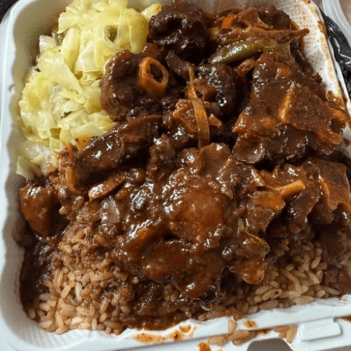 Oxtail/Chicken Combo Lg