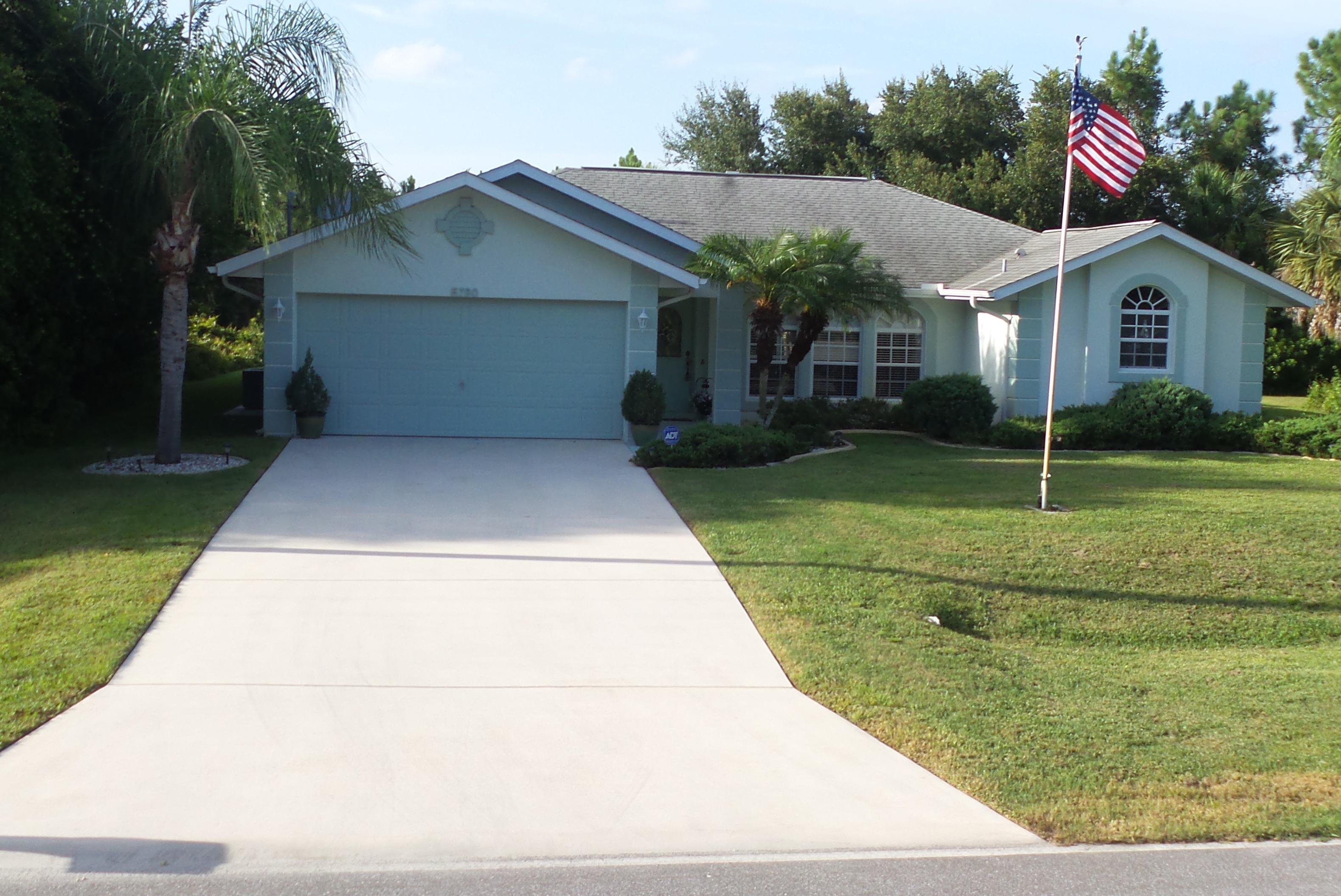 Truly a move-in ready home. Located on a double lot on the CoCo Plum waterway, this 3 bed 2 bath home with CITY WATER is perfect for a family or snowbirds. Contact me today to take a look.