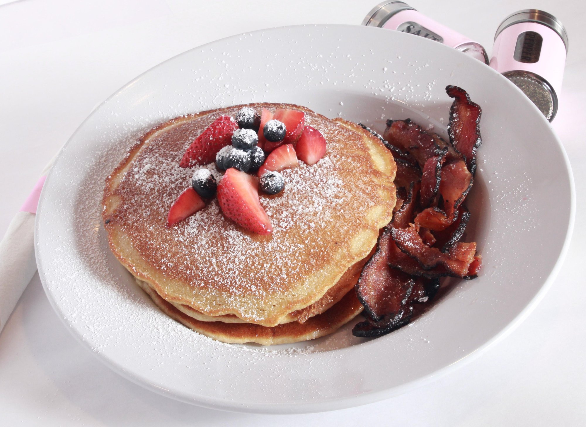 Hot Cakes & Bacon
