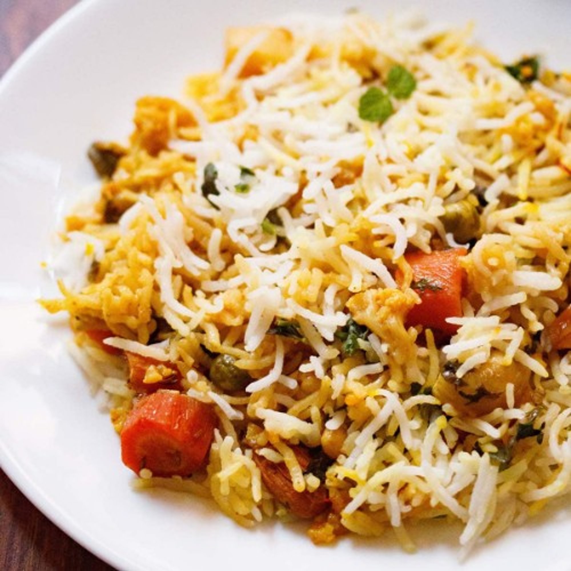Hyderabadi Veg Dum Biryani