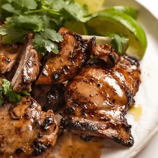 127. Marinated Chicken in Lemongrass / Gà Nướng