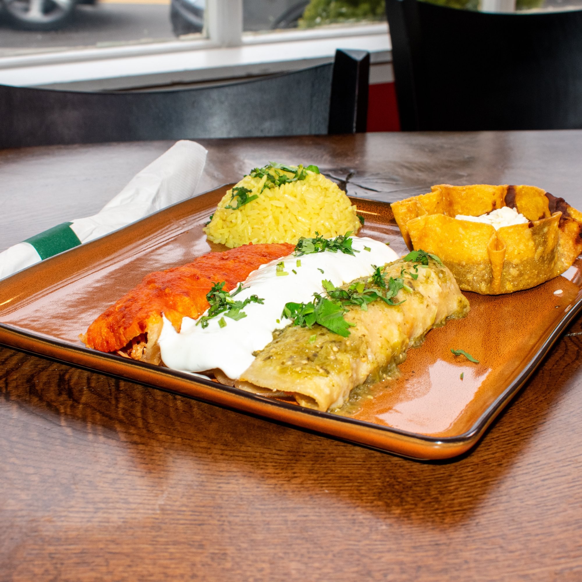 Bandera Mexicana Enchiladas