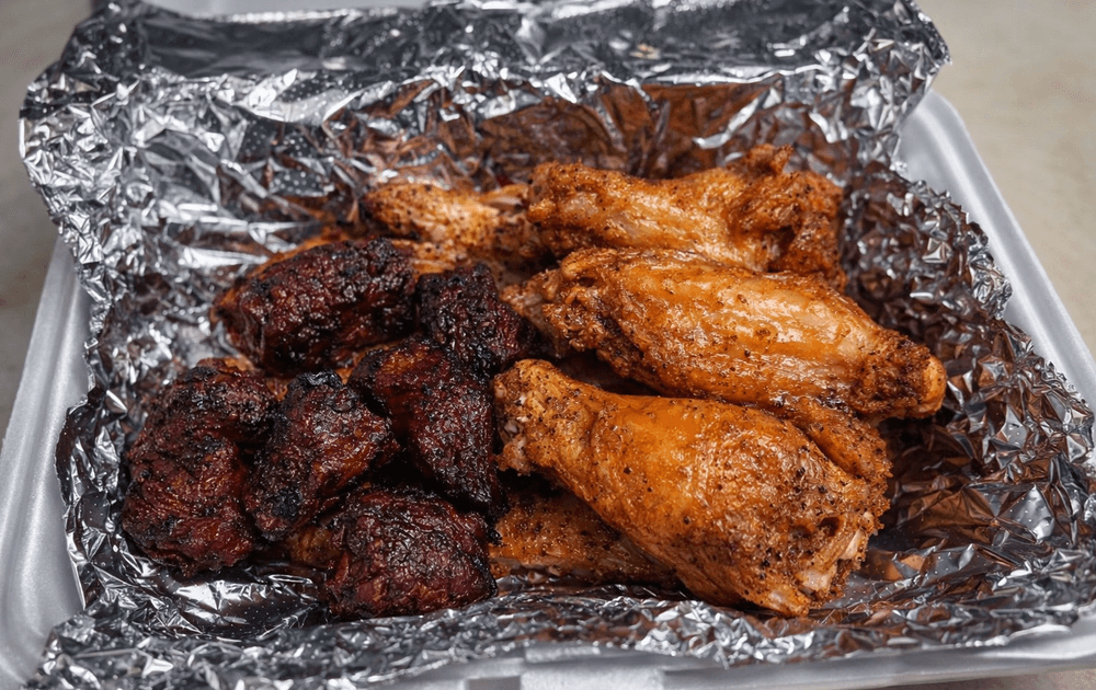 Choice Of 3 Meat Combo Dinner