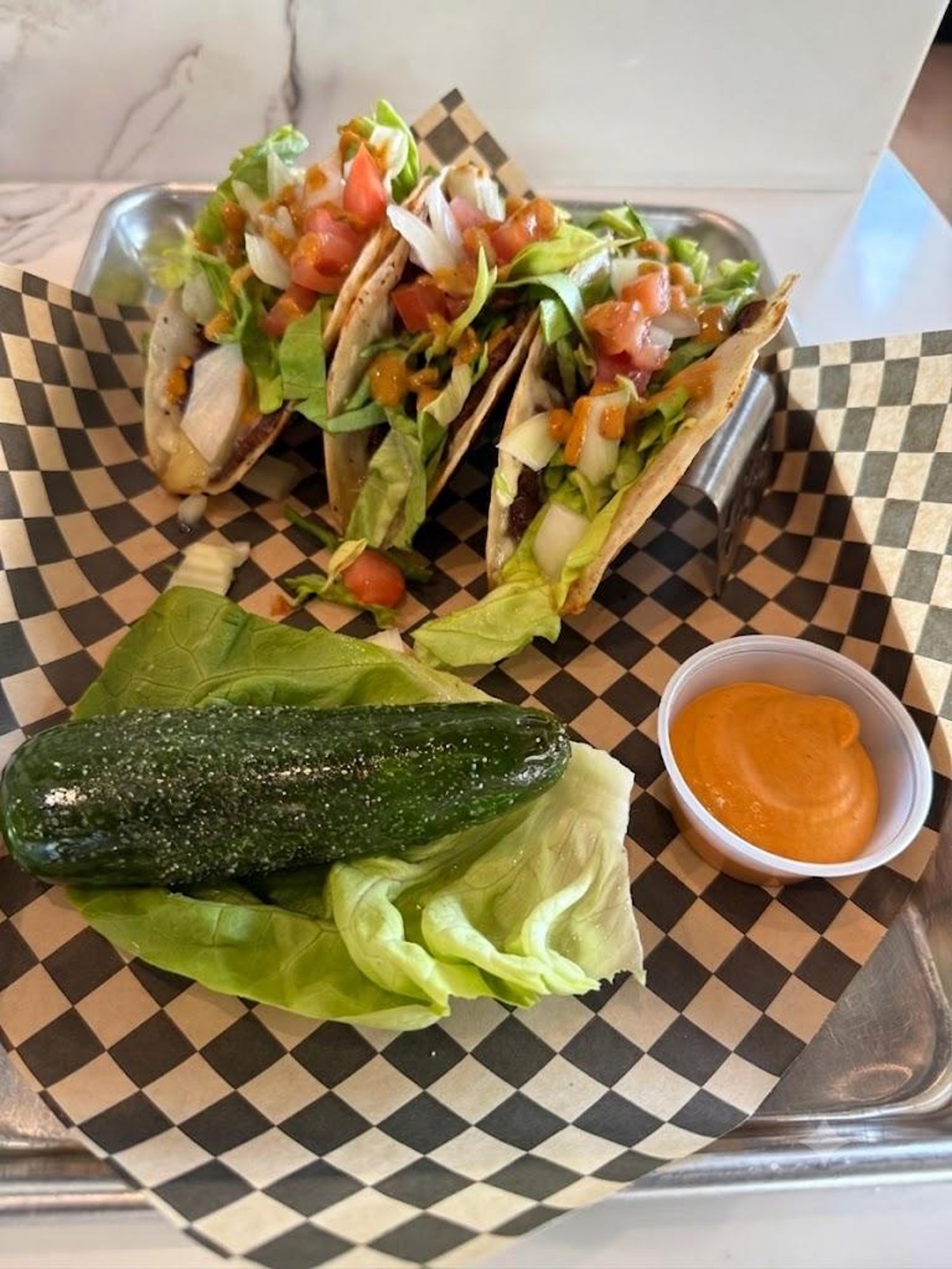 (3) Smashburger Tacos
