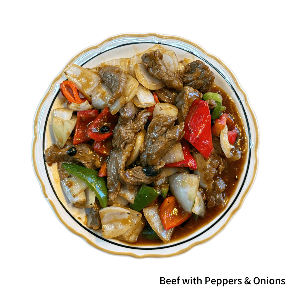 Beef with Peppers & Onions