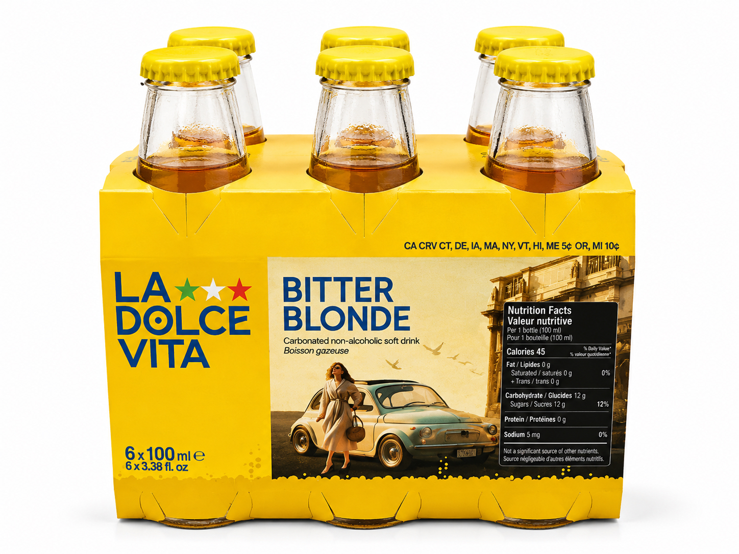 La Dolce Vita Bitter Blonde Soft Drink
