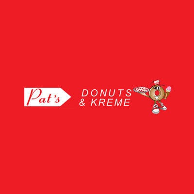 Pats Donuts & Kreme Logo