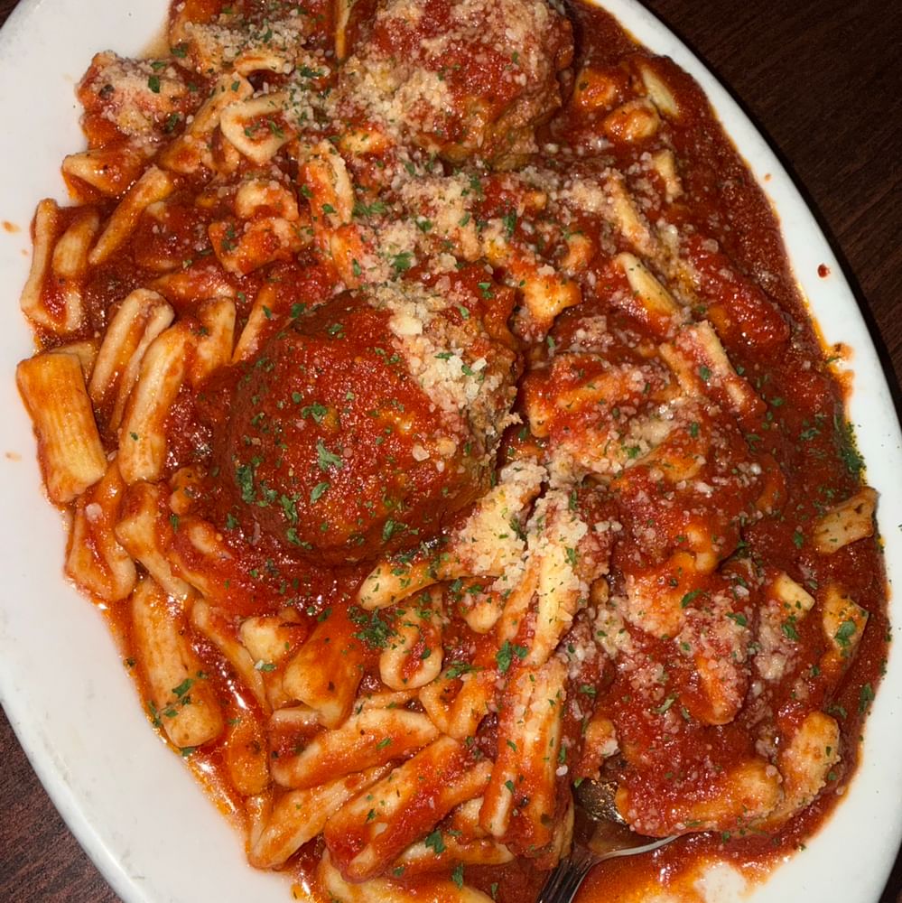 Cavatelli with Meatballs