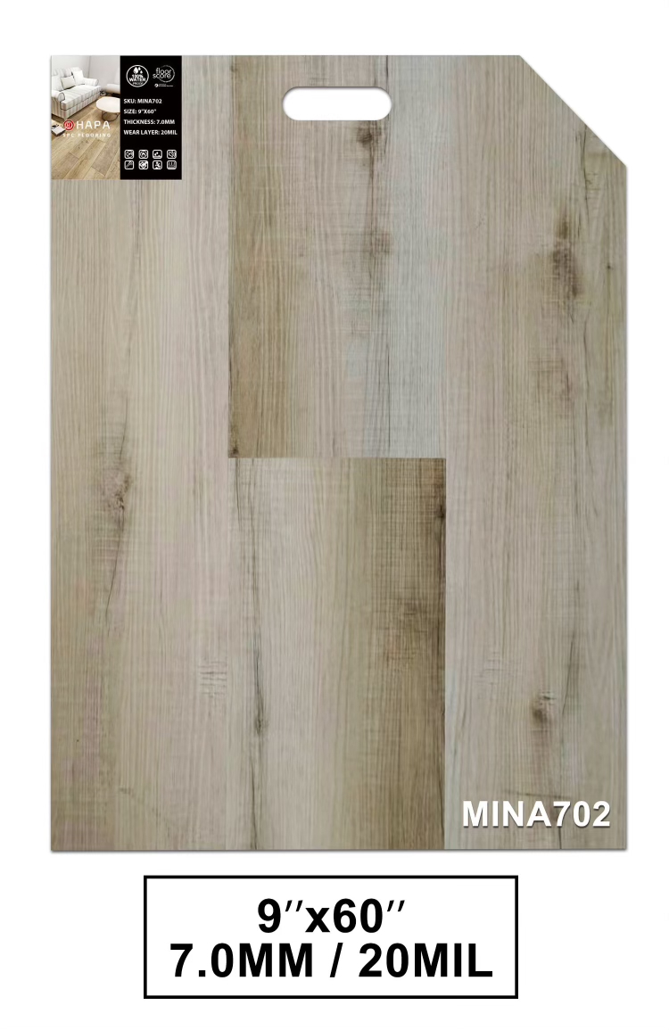 20mil Premium Waterproof Vinyl Flooring MINA702
