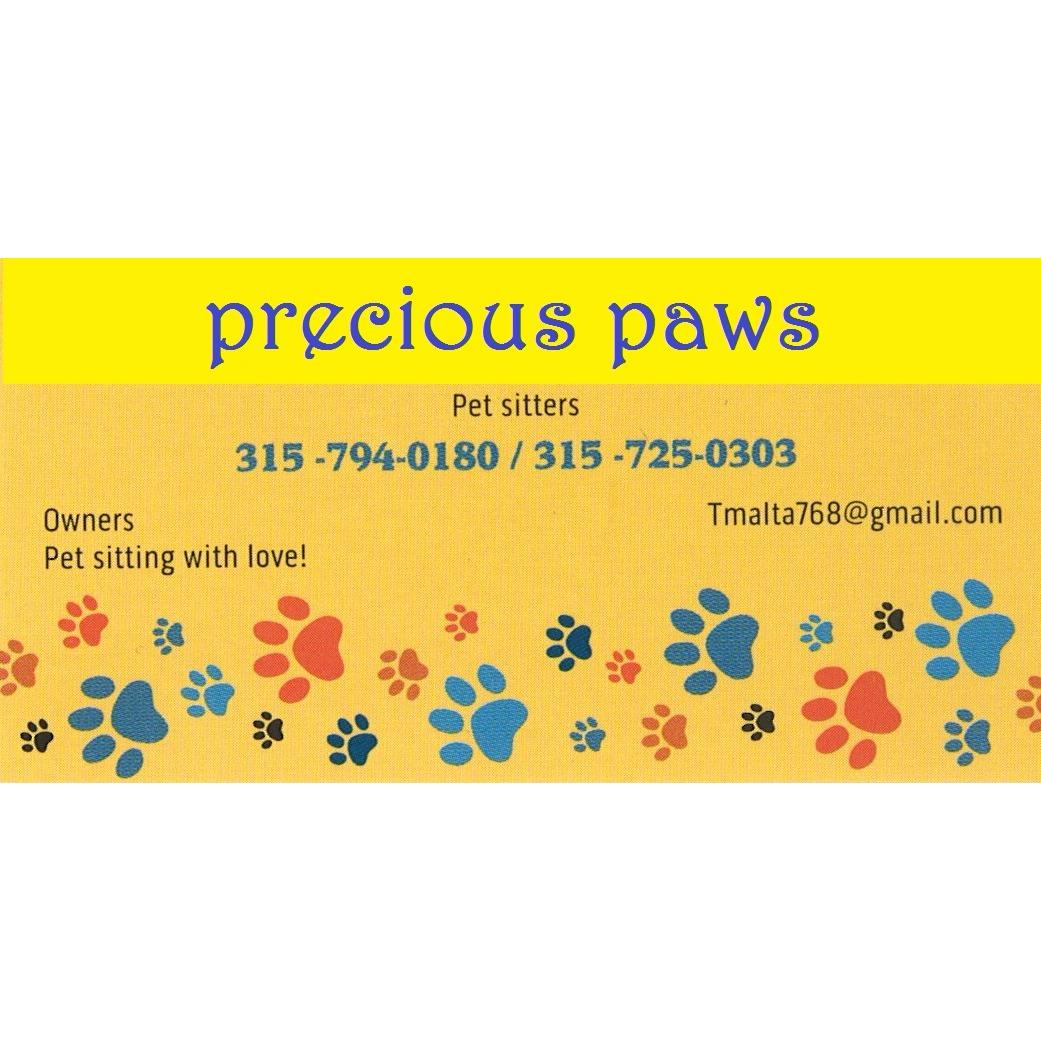 Precious paws pet sitting Logo