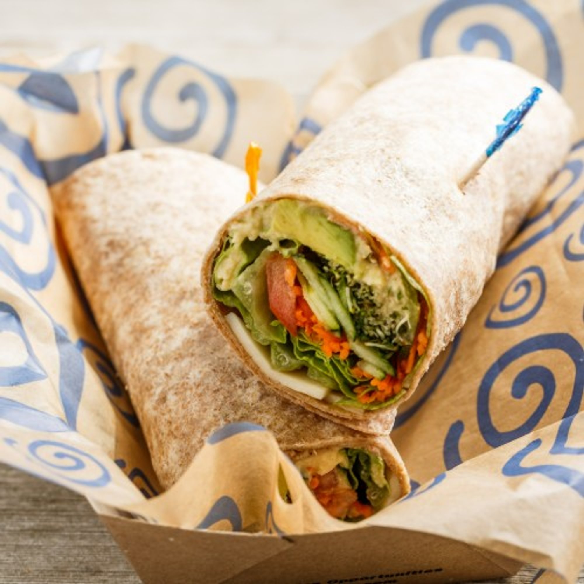 California Hummer Sandwich Wrap